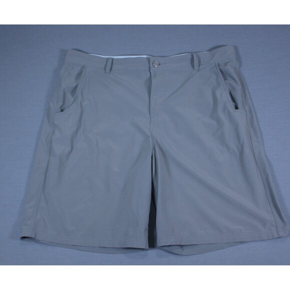 Free Fly Shorts Mens Gray Performance Stretch Chino Golf Quick Dry Casual Sz 38 - Picture 1 of 9